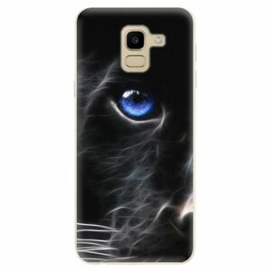 Odolné silikonové pouzdro iSaprio - Black Puma - Samsung Galaxy J6 obraz