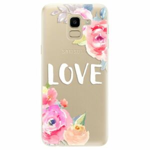 Odolné silikonové pouzdro iSaprio - Love - Samsung Galaxy J6 obraz