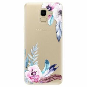 Odolné silikonové pouzdro iSaprio - Flower Pattern 04 - Samsung Galaxy J6 obraz