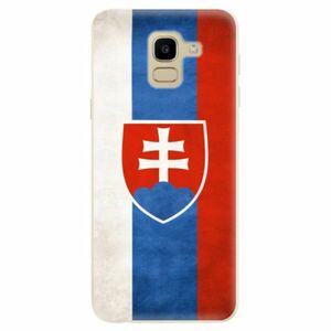 Odolné silikonové pouzdro iSaprio - Slovakia Flag - Samsung Galaxy J6 obraz