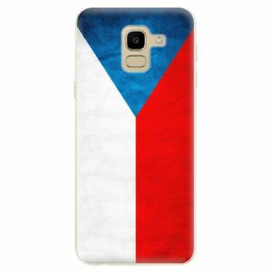 Odolné silikonové pouzdro iSaprio - Czech Flag - Samsung Galaxy J6 obraz
