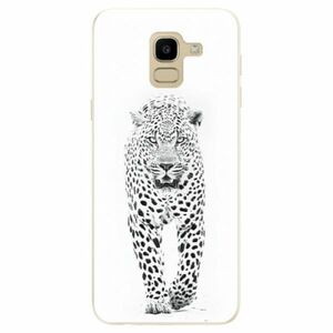 Odolné silikonové pouzdro iSaprio - White Jaguar - Samsung Galaxy J6 obraz