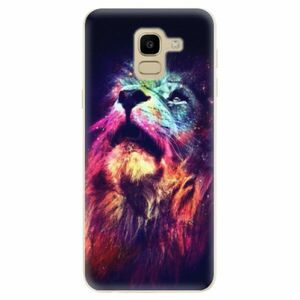 Odolné silikonové pouzdro iSaprio - Lion in Colors - Samsung Galaxy J6 obraz
