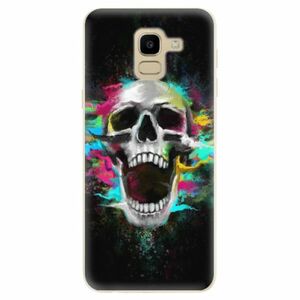 Odolné silikonové pouzdro iSaprio - Skull in Colors - Samsung Galaxy J6 obraz