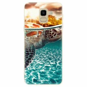 Odolné silikonové pouzdro iSaprio - Turtle 01 - Samsung Galaxy J6 obraz