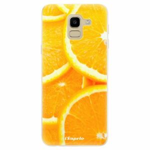 Odolné silikonové pouzdro iSaprio - Orange 10 - Samsung Galaxy J6 obraz