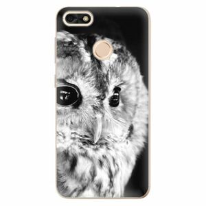 Odolné silikonové pouzdro iSaprio - BW Owl - Huawei P9 Lite Mini obraz