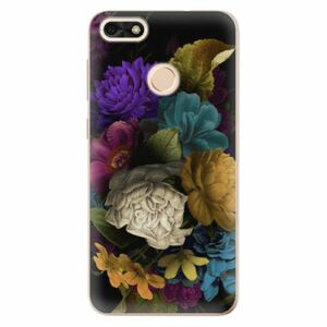 Odolné silikonové pouzdro iSaprio - Dark Flowers - Huawei P9 Lite Mini obraz