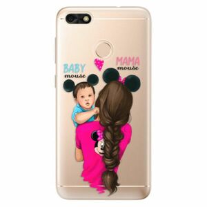 Odolné silikonové pouzdro iSaprio - Mama Mouse Brunette and Boy - Huawei P9 Lite Mini obraz