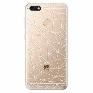 Odolné silikonové pouzdro iSaprio - Abstract Triangles 03 - white - Huawei P9 Lite Mini obraz