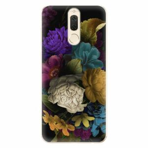 Odolné silikonové pouzdro iSaprio - Dark Flowers - Huawei Mate 10 Lite obraz