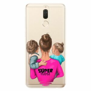 Odolné silikonové pouzdro iSaprio - Super Mama - Boy and Girl - Huawei Mate 10 Lite obraz
