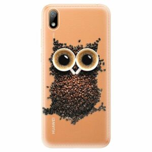 Odolné silikonové pouzdro iSaprio - Owl And Coffee - Huawei Y5 2019 obraz