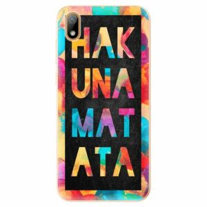 Odolné silikonové pouzdro iSaprio - Hakuna Matata 01 - Huawei Y5 2019 obraz