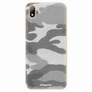 Odolné silikonové pouzdro iSaprio - Gray Camuflage 02 - Huawei Y5 2019 obraz
