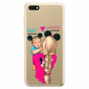 Odolné silikonové pouzdro iSaprio - Mama Mouse Blonde and Boy - Huawei Honor 7S obraz