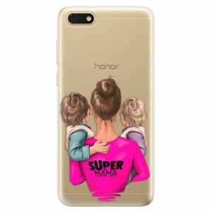 Odolné silikonové pouzdro iSaprio - Super Mama - Two Boys - Huawei Honor 7S obraz
