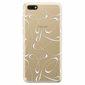 Odolné silikonové pouzdro iSaprio - Fancy - white - Huawei Honor 7S obraz