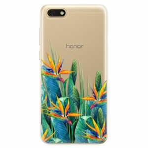 Odolné silikonové pouzdro iSaprio - Exotic Flowers - Huawei Honor 7S obraz