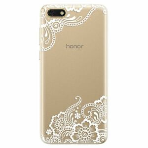 Odolné silikonové pouzdro iSaprio - White Lace 02 - Huawei Honor 7S obraz