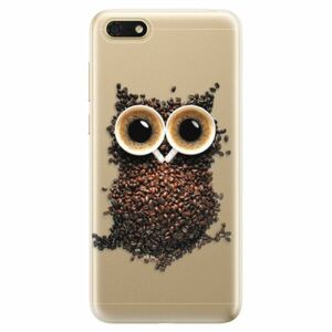 Odolné silikonové pouzdro iSaprio - Owl And Coffee - Huawei Honor 7S obraz