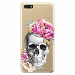 Odolné silikonové pouzdro iSaprio - Pretty Skull - Huawei Honor 7S obraz