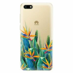 Odolné silikonové pouzdro iSaprio - Exotic Flowers - Huawei Y5 2018 obraz