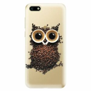 Odolné silikonové pouzdro iSaprio - Owl And Coffee - Huawei Y5 2018 obraz