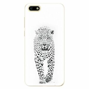 Odolné silikonové pouzdro iSaprio - White Jaguar - Huawei Y5 2018 obraz