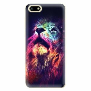 Odolné silikonové pouzdro iSaprio - Lion in Colors - Huawei Y5 2018 obraz