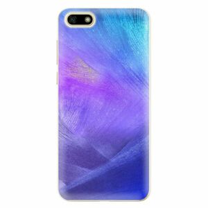 Odolné silikonové pouzdro iSaprio - Purple Feathers - Huawei Y5 2018 obraz