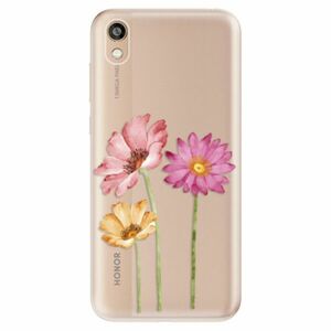 Odolné silikonové pouzdro iSaprio - Three Flowers - Huawei Honor 8S obraz