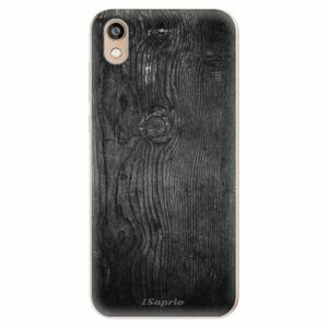 Odolné silikonové pouzdro iSaprio - Black Wood 13 - Huawei Honor 8S obraz