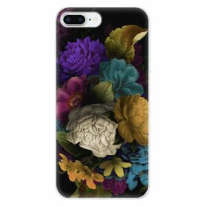 Odolné silikonové pouzdro iSaprio - Dark Flowers - iPhone 8 Plus obraz
