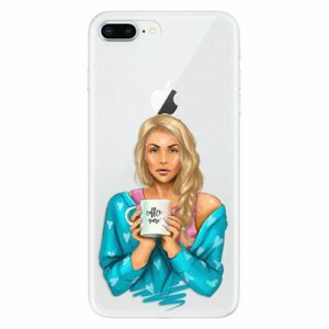 Odolné silikonové pouzdro iSaprio - Coffe Now - Blond - iPhone 8 Plus obraz