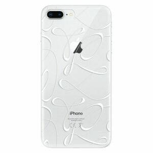 Odolné silikonové pouzdro iSaprio - Fancy - white - iPhone 8 Plus obraz