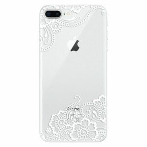Odolné silikonové pouzdro iSaprio - White Lace 02 - iPhone 8 Plus obraz