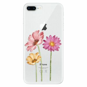 Odolné silikonové pouzdro iSaprio - Three Flowers - iPhone 8 Plus obraz