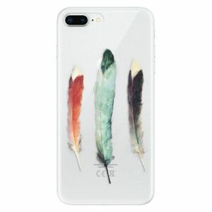 Odolné silikonové pouzdro iSaprio - Three Feathers - iPhone 8 Plus obraz