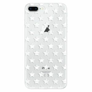 Odolné silikonové pouzdro iSaprio - Stars Pattern - white - iPhone 8 Plus obraz