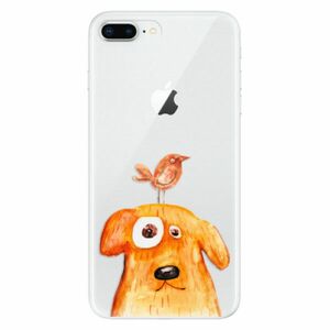 Odolné silikonové pouzdro iSaprio - Dog And Bird - iPhone 8 Plus obraz