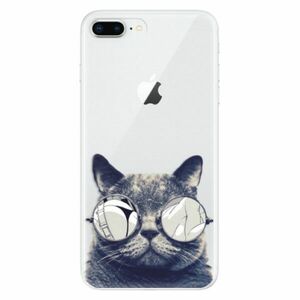 Odolné silikonové pouzdro iSaprio - Crazy Cat 01 - iPhone 8 Plus obraz