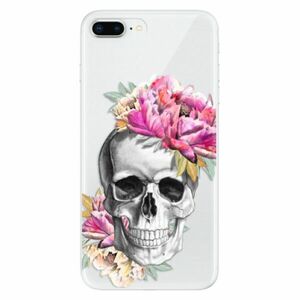 Odolné silikonové pouzdro iSaprio - Pretty Skull - iPhone 8 Plus obraz
