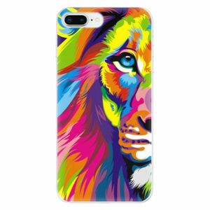 Odolné silikonové pouzdro iSaprio - Rainbow Lion - iPhone 8 Plus obraz
