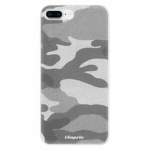 Odolné silikonové pouzdro iSaprio - Gray Camuflage 02 - iPhone 8 Plus obraz