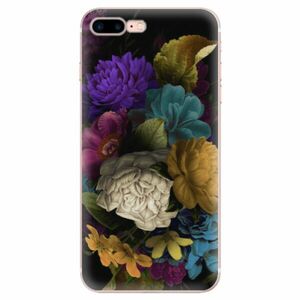 Odolné silikonové pouzdro iSaprio - Dark Flowers - iPhone 7 Plus obraz