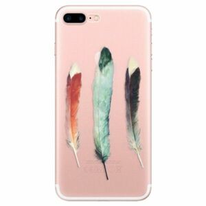 Odolné silikonové pouzdro iSaprio - Three Feathers - iPhone 7 Plus obraz