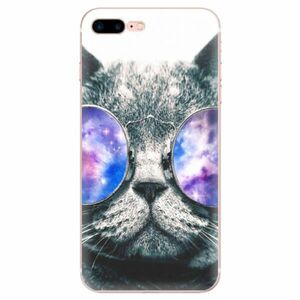 Odolné silikonové pouzdro iSaprio - Galaxy Cat - iPhone 7 Plus obraz