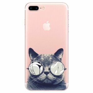 Odolné silikonové pouzdro iSaprio - Crazy Cat 01 - iPhone 7 Plus obraz