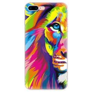 Odolné silikonové pouzdro iSaprio - Rainbow Lion - iPhone 7 Plus obraz